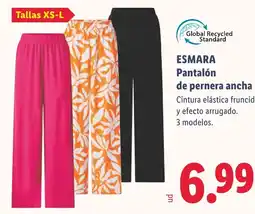 Lidl ESMARA Pantalón de pernera ancha oferta