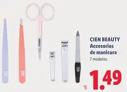 Lidl CIEN BEAUTY Accesorios de manicura oferta