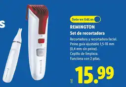 Lidl REMINGTON Set de recortadora oferta
