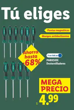 Lidl PARKSIDE Destornilladores oferta