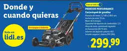 Lidl PARKSIDE PERFORMANCE Cortacésped de gasolina oferta