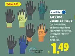Lidl PARKSIDE Guantes de trabajo oferta