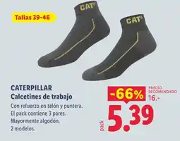 Lidl CATERPILLAR Calcetines de trabajo oferta