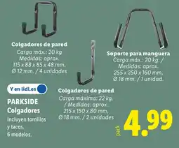 Lidl PARKSIDE Colgadores oferta