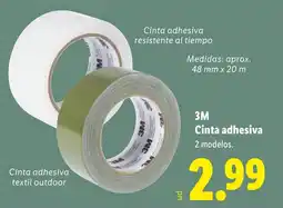 Lidl 3M Cinta adhesiva oferta