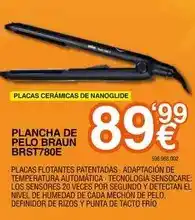 Expert Braun - plancha de pelo brst780e oferta