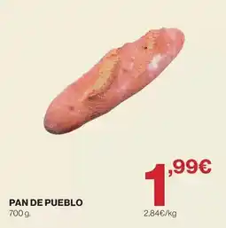 Hipercor Pueblo - pan de pueblo oferta