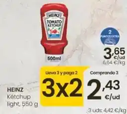 Eroski Heinz - ketchup light oferta