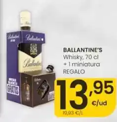 Eroski Ballantine's - whisky oferta