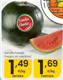 Eroski Sandía foodie oferta