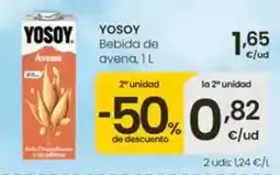 Eroski Yosoy - bebida de avena oferta