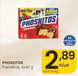 Eroski Phoskitos - pastelitos oferta