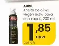 Eroski Abril - aceite de oliva virgen extra para ensaladas oferta