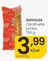 Eroski Quivalsa - cacahuete jumbo oferta