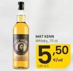 Eroski Mat kenn - whisky oferta