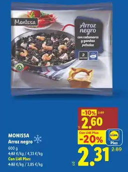 Lidl MONISSA Arroz negro oferta
