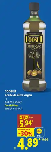 Lidl COOSUR Aceite de oliva virgen oferta