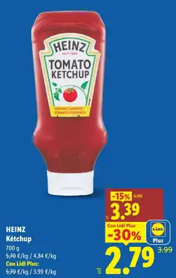 Lidl HEINZ Kétchup oferta