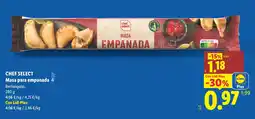 Lidl CHEF SELECT Masa para empanada oferta
