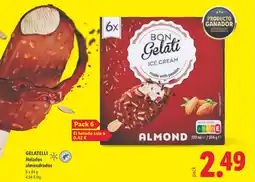 Lidl GELATELLI Helados almendrados oferta