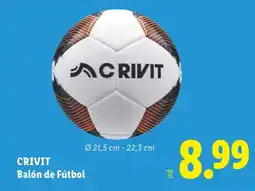 Lidl CRIVIT Balón de Fútbol oferta