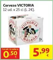 Alcampo Victoria - cerveza oferta