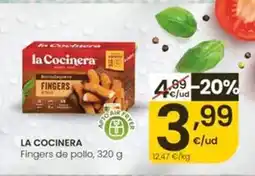 Eroski La cocinera - fingers de pollo oferta