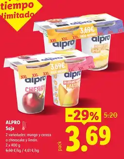 Lidl ALPRO Soja oferta