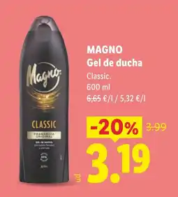 Lidl MAGNO Gel de ducha oferta
