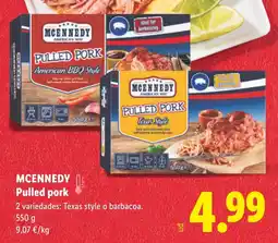 Lidl MCENNEDY Pulled pork oferta