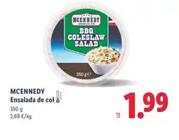 Lidl MCENNEDY Ensalada de col oferta