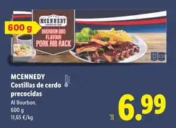 Lidl MCENNEDY Costillas de cerdo precocidas oferta