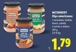 Lidl MCENNEDY Dips americanos oferta