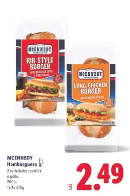 Lidl MCENNEDY Hamburguesa oferta