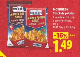Lidl MCENNEDY Snack de patatas oferta