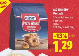 Lidl MCENNEDY Pretzels oferta