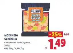 Lidl MCENNEDY Gominolas oferta