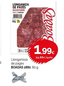 Condis BOADAS 1880 de pagès oferta