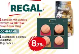 Condis DELICASS 1 assortiment de patés oferta