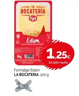 Condis LA BOCATERÍA Formatge Edam oferta