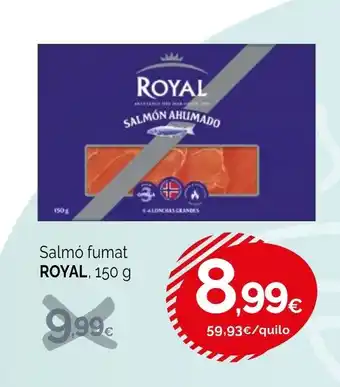 Condis ROYAL Salmó fumat oferta