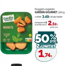 Condis GARDEN GOURMET Nuggets vegetals oferta