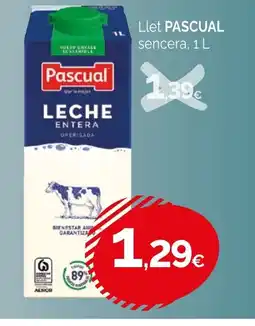 Condis PASCUAL Llet sencera oferta