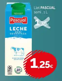 Condis PASCUAL Llet semi oferta