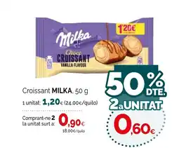 Condis MILKA Croissant oferta
