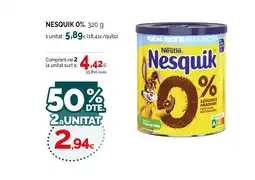 Condis NESQUIK 0% oferta