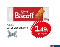 Condis LOTUS BISCOFF Galetes oferta
