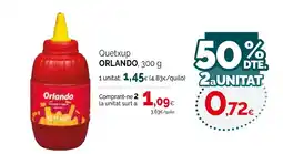Condis ORLANDO Quetxup oferta