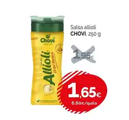 Condis CHOVI Salsa allioli oferta