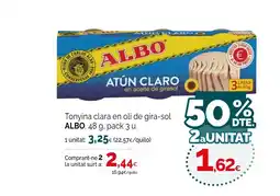 Condis ALBO Tonyina clara en oli de gira-sol oferta